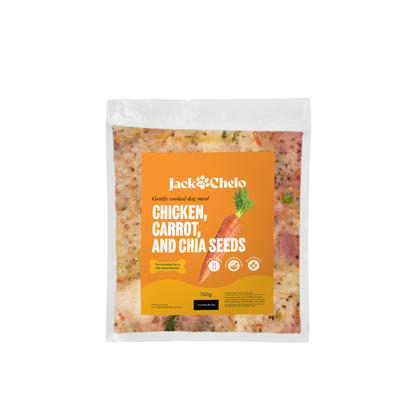 Chicken, Carrot and Chia Seeds Meal