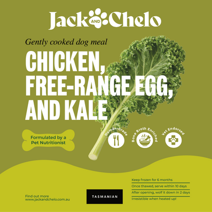 Chicken, Free-Range Egg and Kale Meal