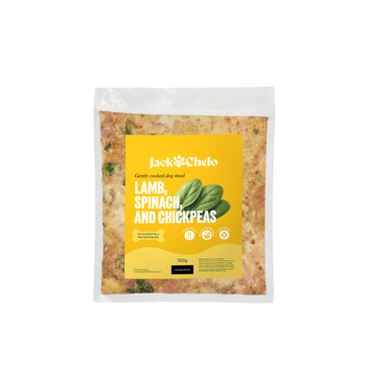 Lamb, Spinach and Chickpeas Meal