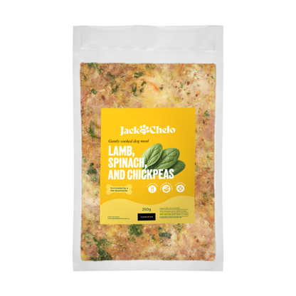 Lamb, Spinach and Chickpeas Meal