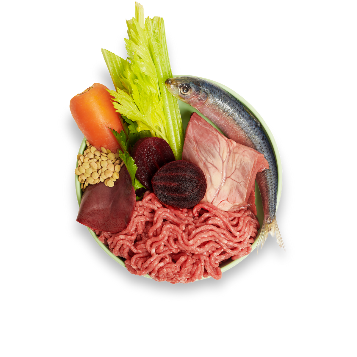 Beef, Beets and Lentils Meal