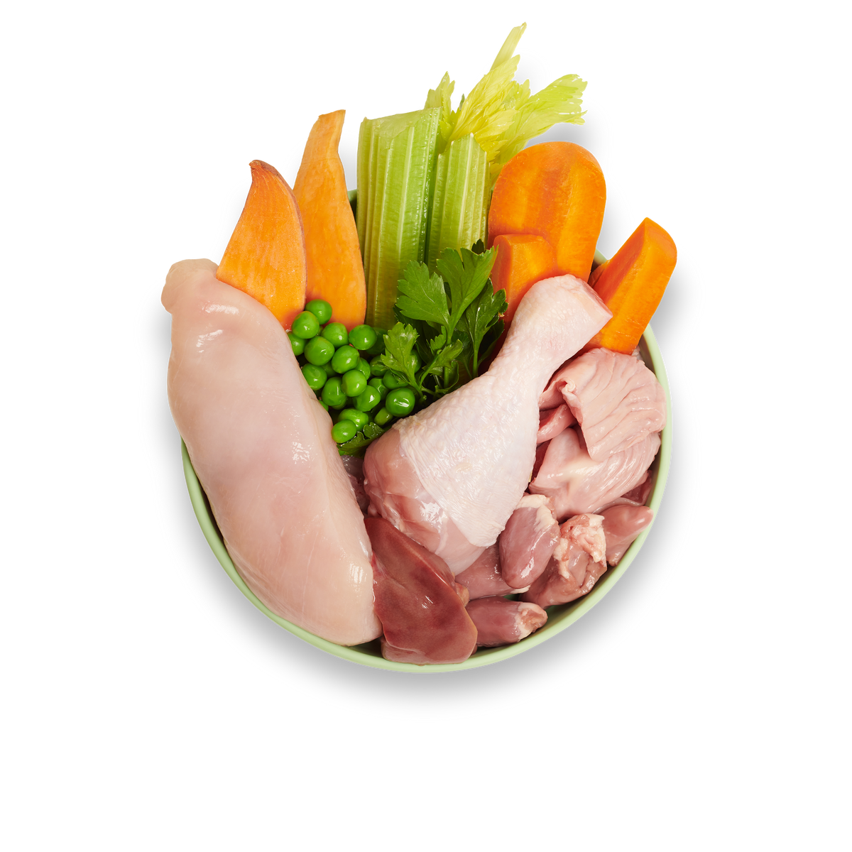 Chicken, Carrot and Chia Seeds Meal - 250g