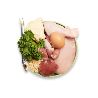 Chicken, Free-Range Egg and Kale Meal - 450g