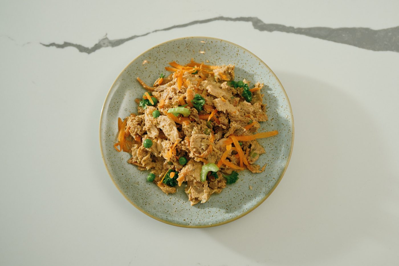 A defrosted Jack and Chelo meal served on a plate