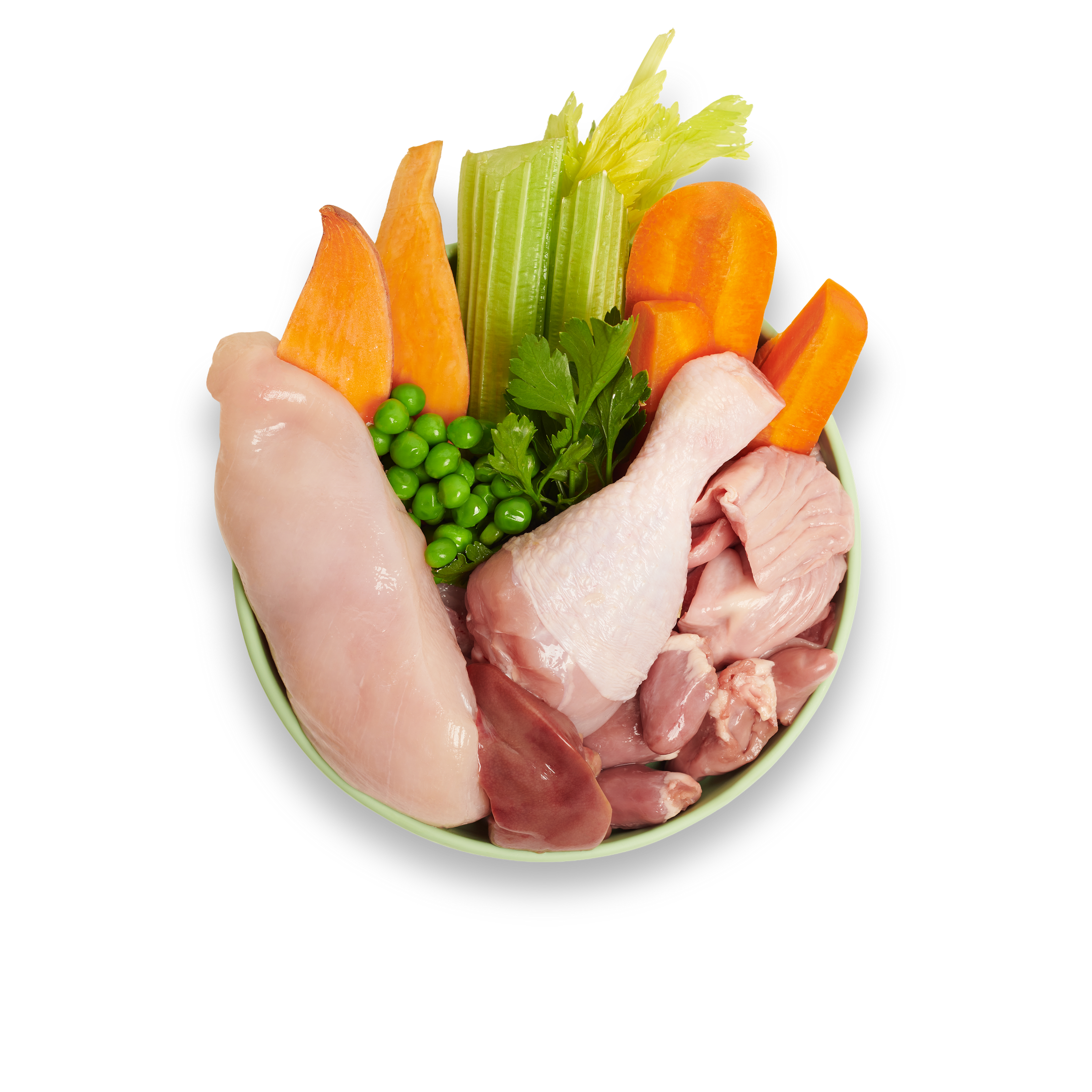 Chicken, Carrot and Chia Seeds